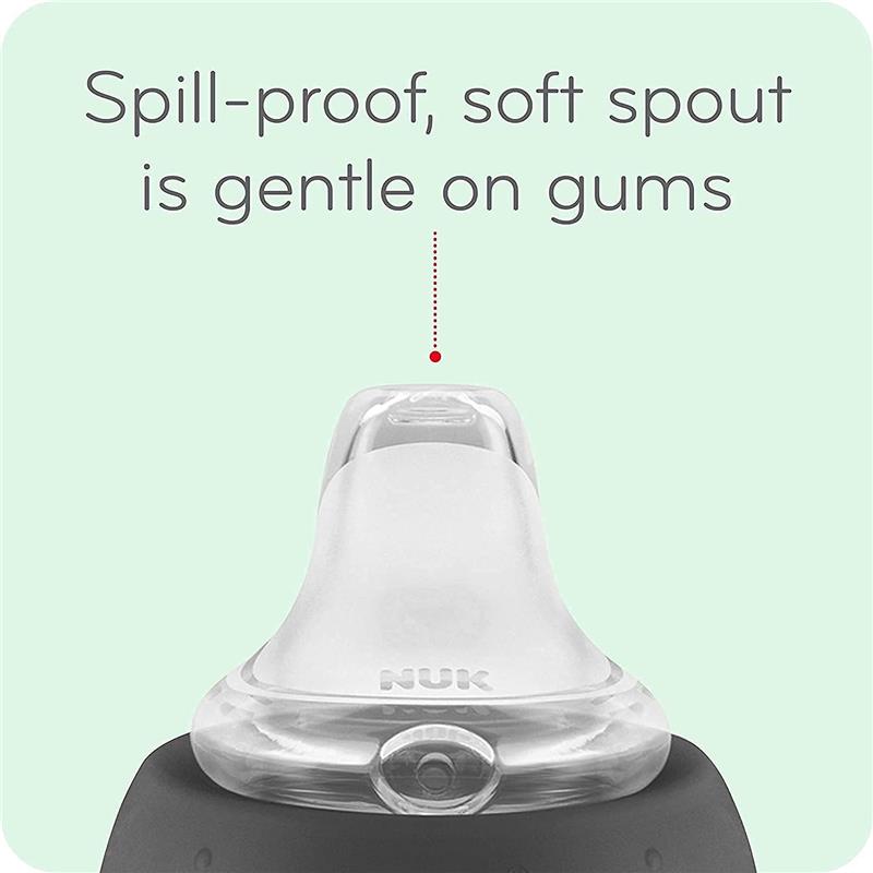 Nuk - 1Pk Glow-In-The-Dark Learner Cup 5 Oz, Blue Image 6