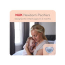 Nuk - 2Pk Newborn Pacifiers, Girl, 0/2M Image 5