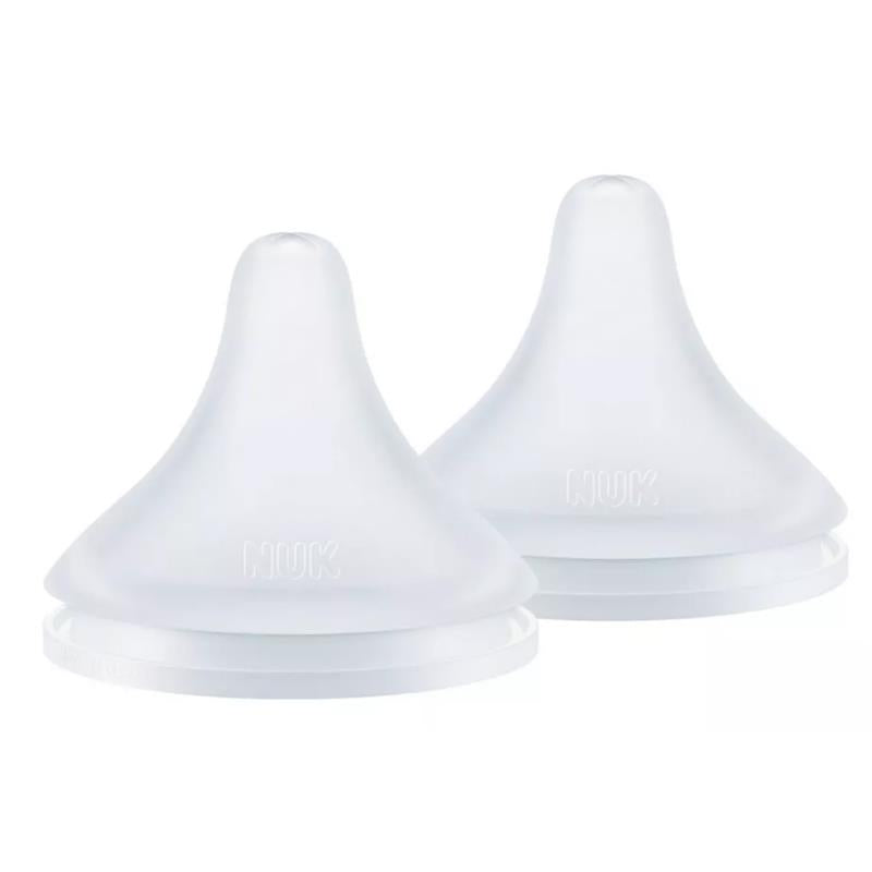 Nuk - 2Pk Perfect Match Replacement Nipples Medium Flow Image 1