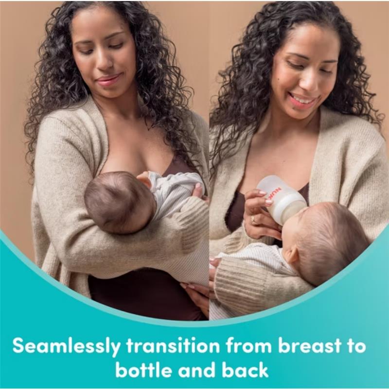 Nuk - 2Pk Perfect Match Replacement Nipples Medium Flow Image 3