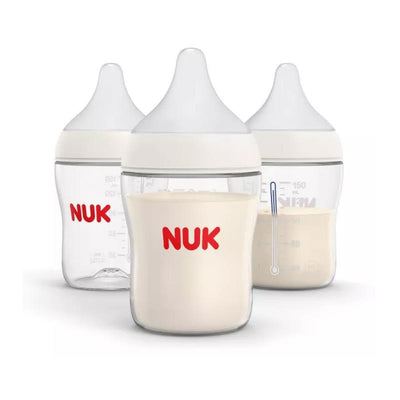 Nuk - 3Pk Perfect Match Baby Bottle 5 Oz  Image 1