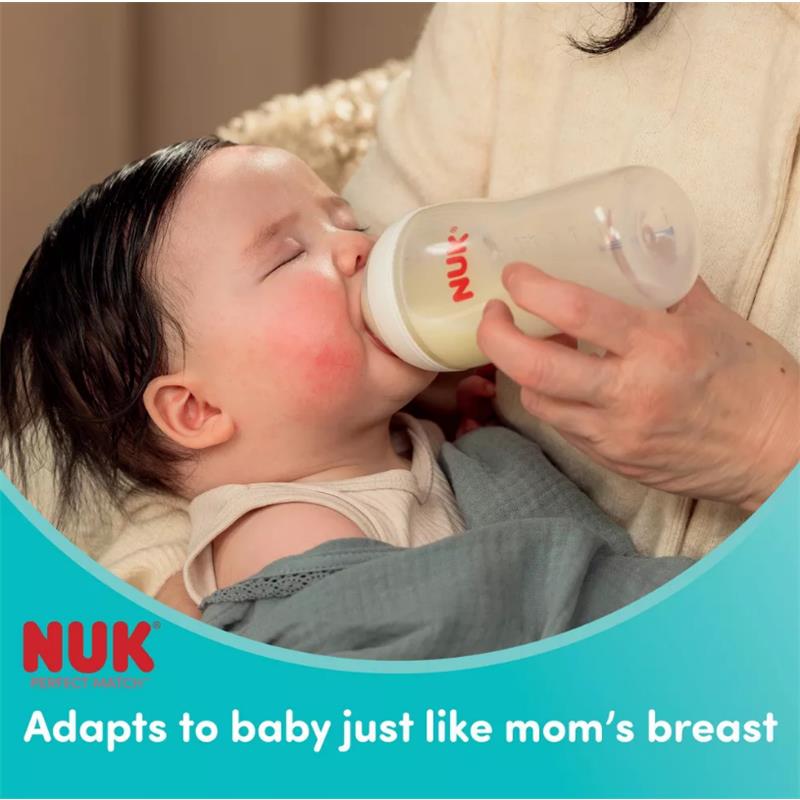 Nuk - 3Pk Perfect Match Baby Bottle 5 Oz  Image 3
