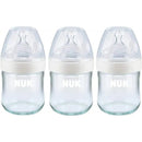 NUK - 3Pk Simply Natural Glass Baby Bottles, 4 Oz Image 1