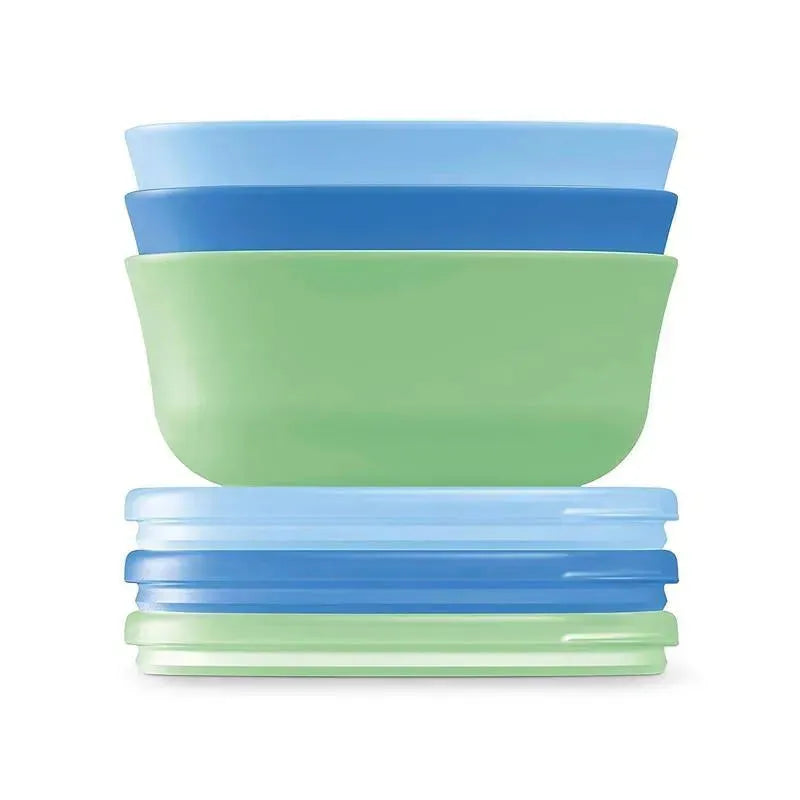 Nuk - 3Pk Stacking Bowl & Lid Image 2