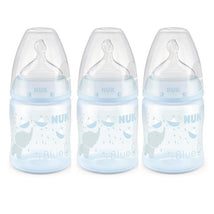 Nuk 5oz Smooth Flow Anti-Colic Bottle,Blue Elephant 3Pk Image 1