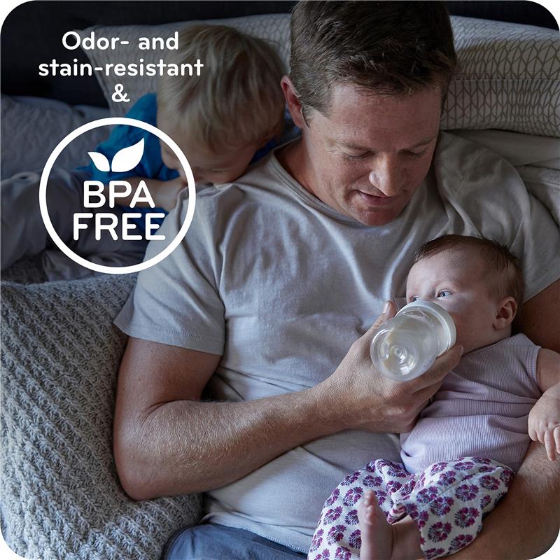 Nuk - 9 Oz 3Pk Simply Natural Baby Bottle with SafeTemp Image 6