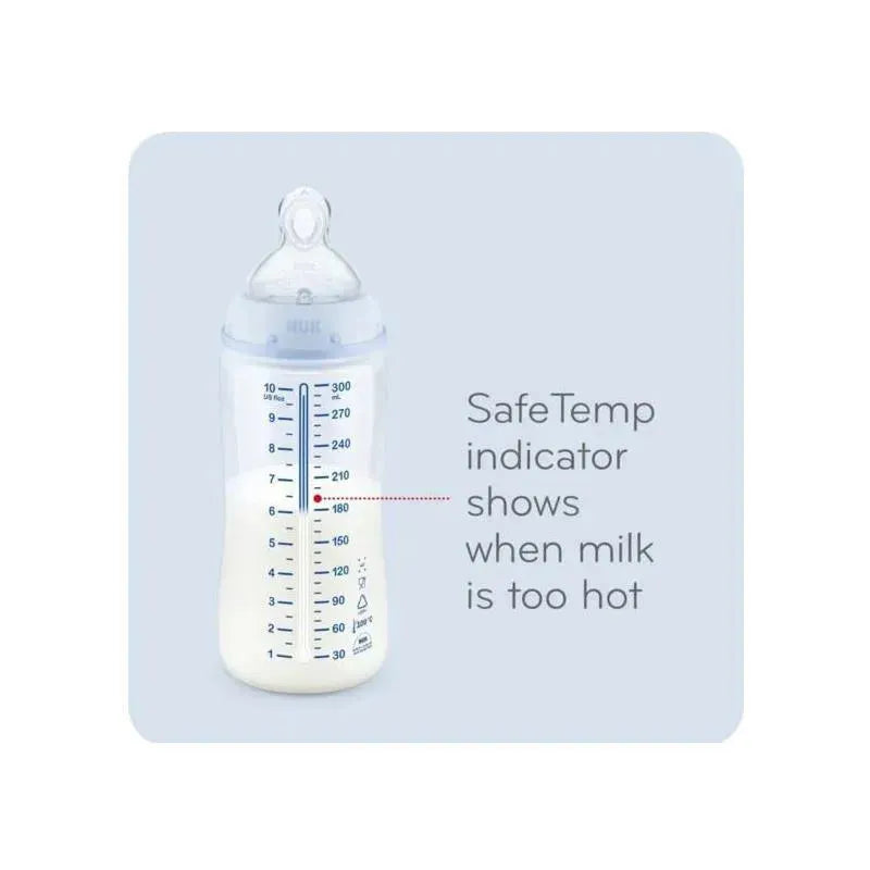 Nuk - Baby Boy Bottle Smooth Flow Anti-Colic Bottle, 10 Oz Image 2