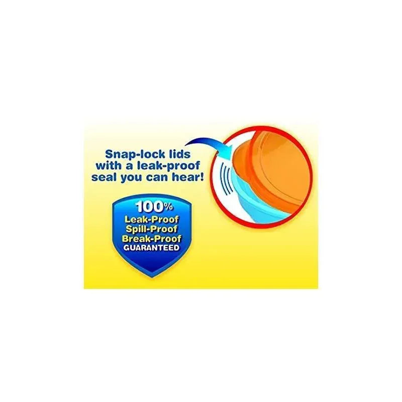 Nuk First Essentials Bunch-A-Bowls, Assorted Colors 4-Pack Image 4