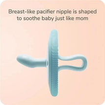 NUK - For Nature 2Pk Girl Silicone Soother 2-in-1, 0/12M Image 2