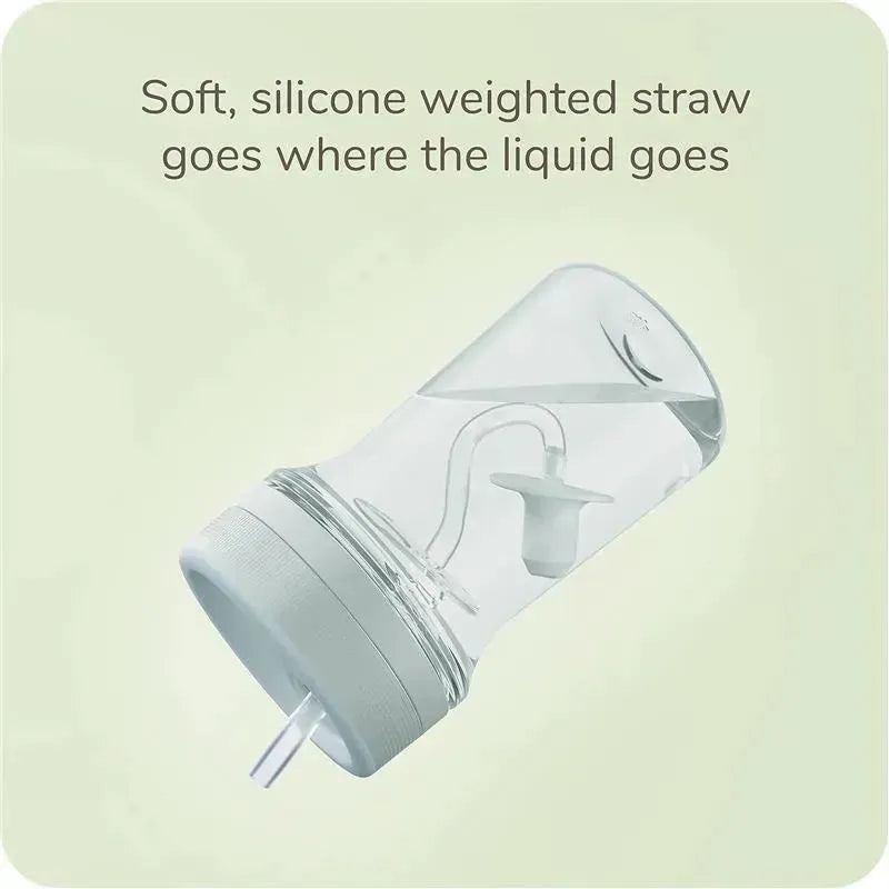Nuk - for Nature Everlast Weighted Straw Cup, BPA Free, Spill Proof Sippy Cup Image 2
