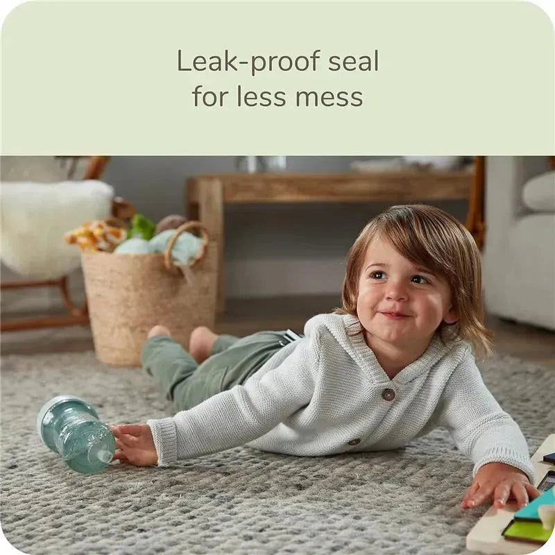 Nuk - for Nature Everlast Weighted Straw Cup, BPA Free, Spill Proof Sippy Cup Image 4