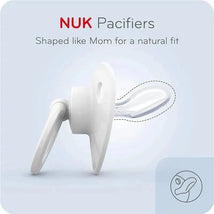 Nuk - Simply Natural Baby Bottles with SafeTemp Gift Set, Pink, 4 Bottles, 3 Pacifiers and 2 Replacement Bottle Nipples Image 2