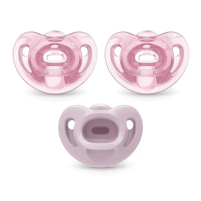 Nuk - Pacifier 3Pk Sz1 Comfy. Girl Image 1