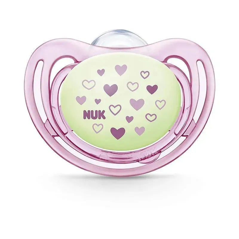 Nuk - Pacifier Airflow Glow In Dark, Girl, Size 1 Image 3