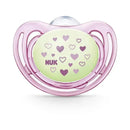 Nuk - Pacifier Airflow Glow In Dark, Girl, Size 1 Image 3