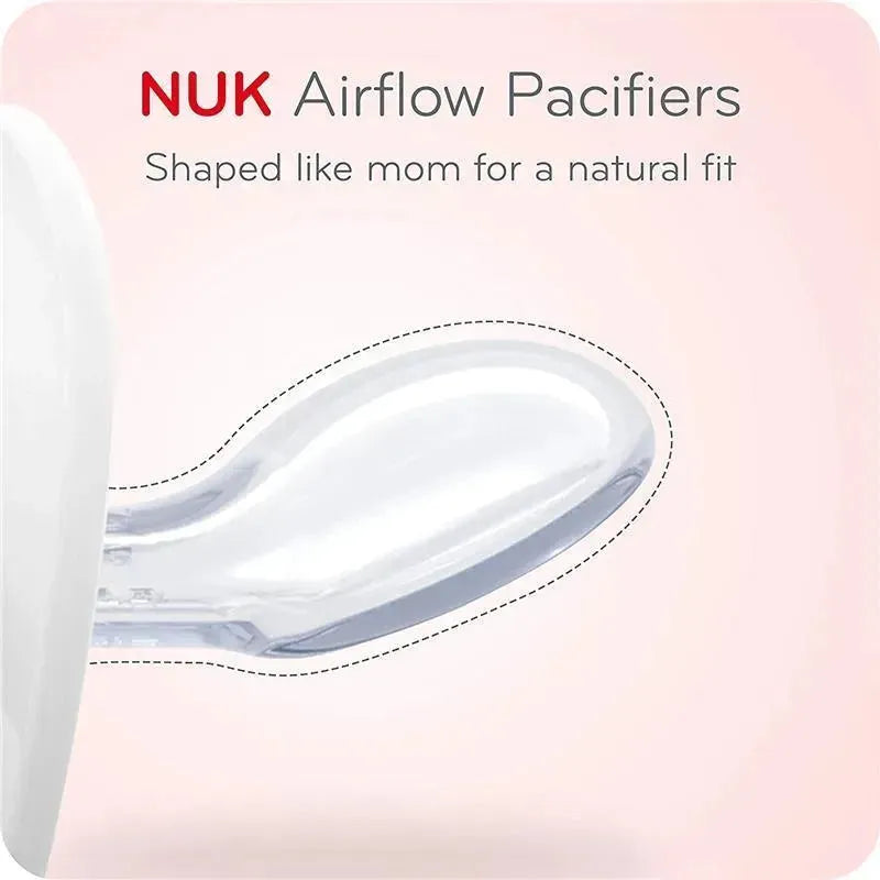 Nuk - Pacifier Airflow Glow In Dark, Girl, Size 1 Image 4