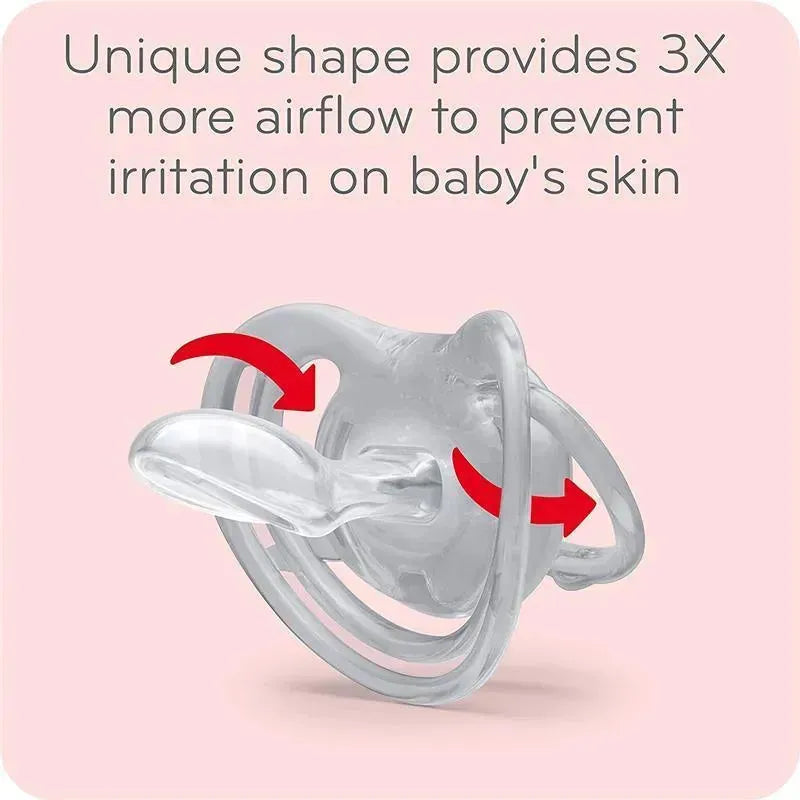 Nuk - Pacifier Airflow Glow In Dark, Girl, Size 1 Image 5