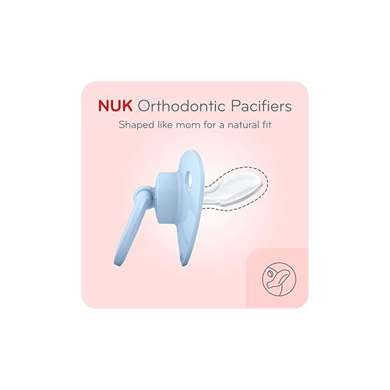 Nuk Pacifier Assorted Size 6-18 Months Value 3 Pack Image 6