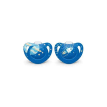 Nuk - Pacifier Genius Size 2, 2 Pk Outer Space Theme, Boy Image 1