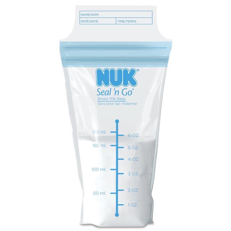 Nuk Seal 'N Go Breast Milk Bags, 50-Count Image 1