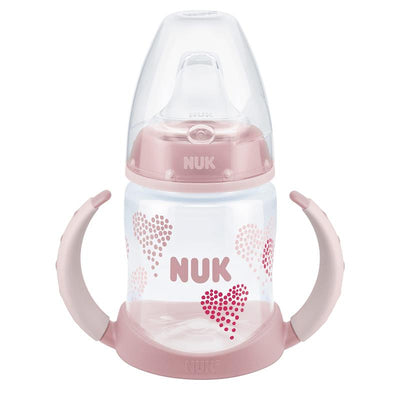 Nuk - Small Learner Tritan Cup 5 Oz, 6M (BPA Free) Spill Proof Sippy Cup Girl Image 1