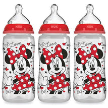 Nuk Smooth Flow Baby Bottle Minnie Mouse 10 Oz 3Pk Image 1