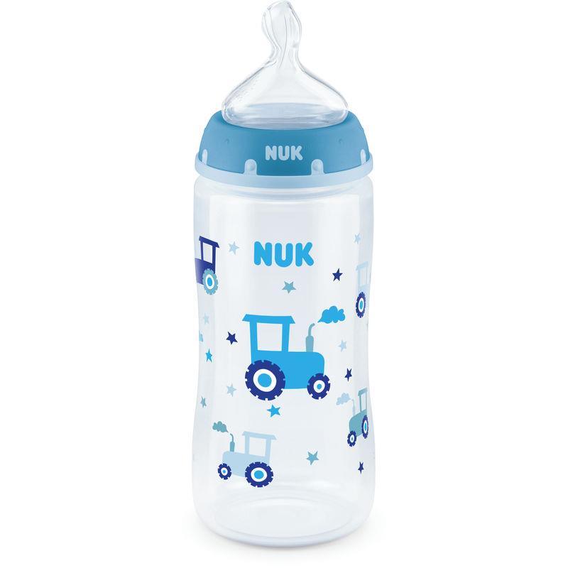 Nuk - 10Oz Smooth Flow Bottle With Flow Control Nipple, Mixed Case Image 1
