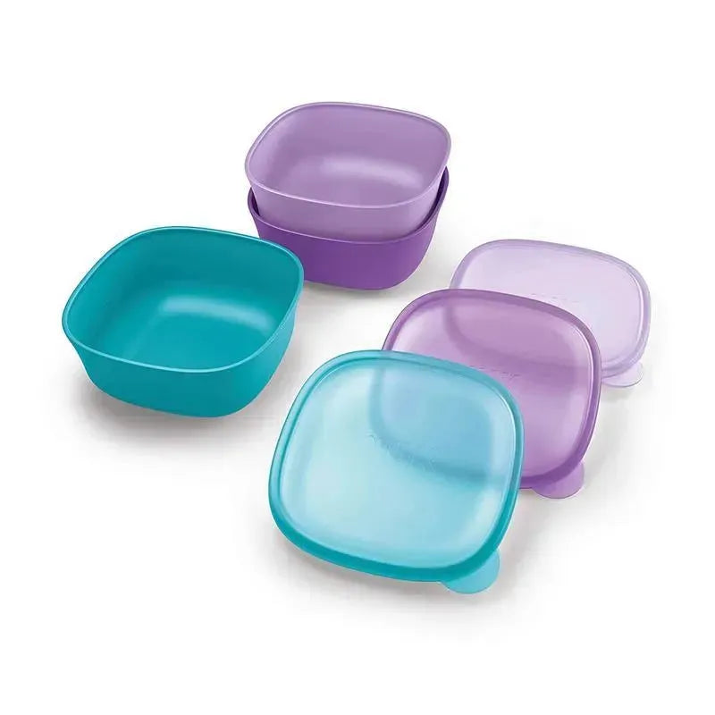 Nuk - Stacking Bowl 3Pk Girl  Image 1