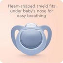 Nuk 2Pk Newborn Orthodontic Pacifiers 0/2M, Assorted Colors Image 3