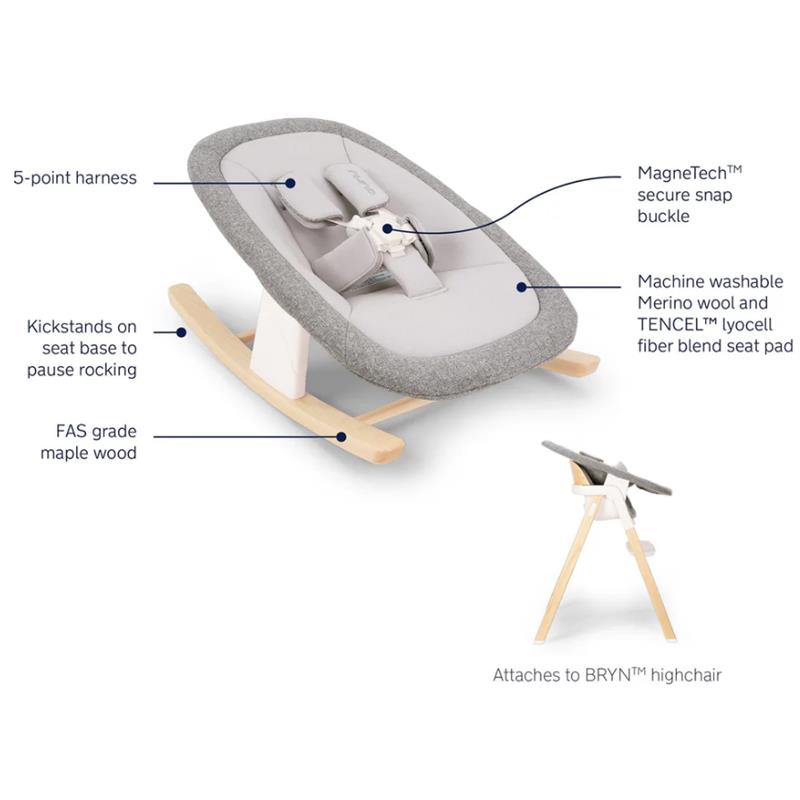 Nuna Bryn Newborn Rocker Heritage Image 2