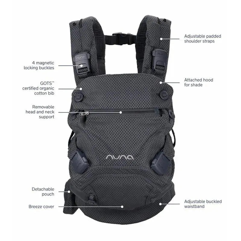 Nuna - CUDL Clik 4 in 1 Baby Carrier, Denim Image 4