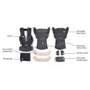 Nuna - Cudl Deux Baby Carrier, Denim Image 5
