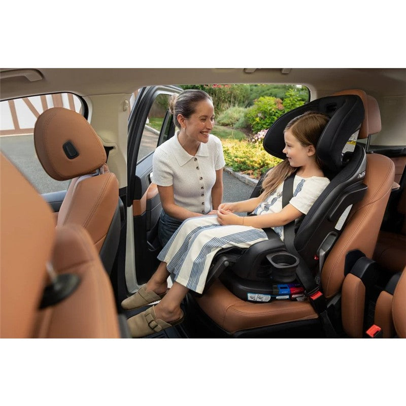 Nuna EXEC Next All-In-One Convertible Car Seat, Caviar Image 8