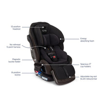 Nuna - Exec Next Convertible Car Seat, Midnight Image 2
