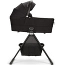 NUNA MIXX SERIES BASSINET & STAND, CAVIAR/CHOCOLATE