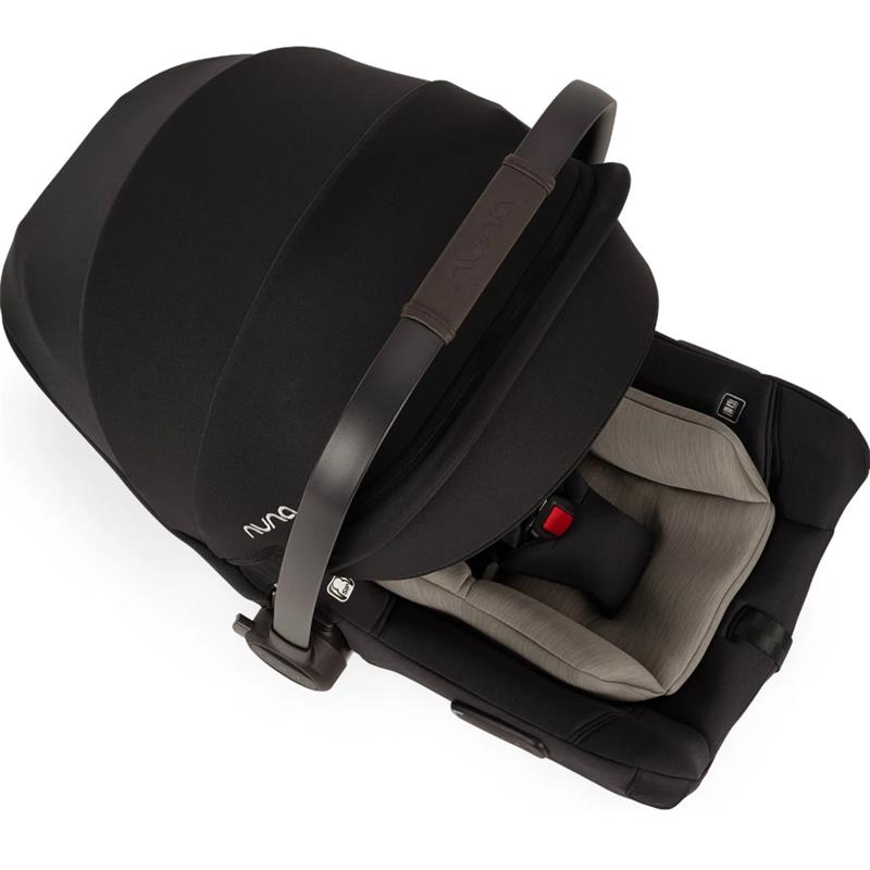 Nuna PIPA Aire Infant Car Seat + Pipa Series Base, Caviar Image 11