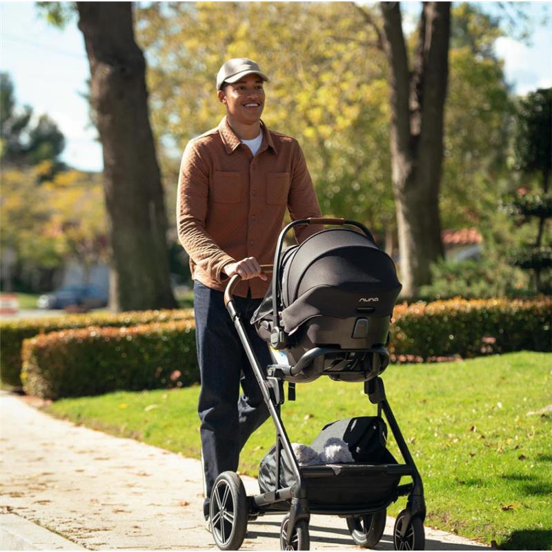 Nuna PIPA Aire Infant Car Seat + Pipa Series Base, Caviar Image 4