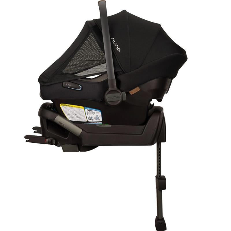 Nuna PIPA Aire Infant Car Seat + Pipa Series Base, Caviar Image 7