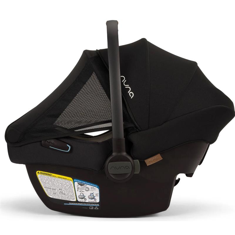Nuna PIPA Aire Infant Car Seat + Pipa Series Base, Caviar Image 8