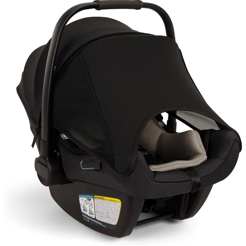 Nuna PIPA Aire Infant Car Seat + Pipa Series Base, Caviar Image 9