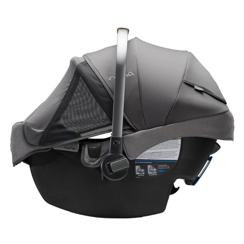 Nuna - PIPA RX Infant Car Seat + RELX Base with Load Leg, Granite Image 5