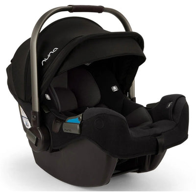 Nuna Pipa Rx Infant Car Seat with Base, Caviar/Chocolate Image 1