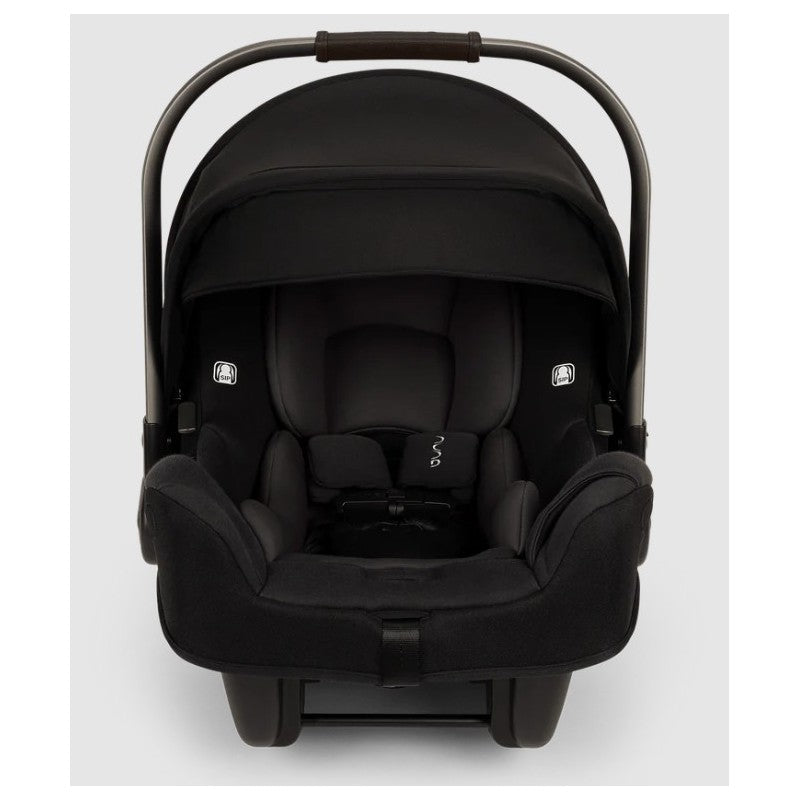 Nuna Pipa Rx Infant Car Seat with Base, Caviar/Chocolate Image 3