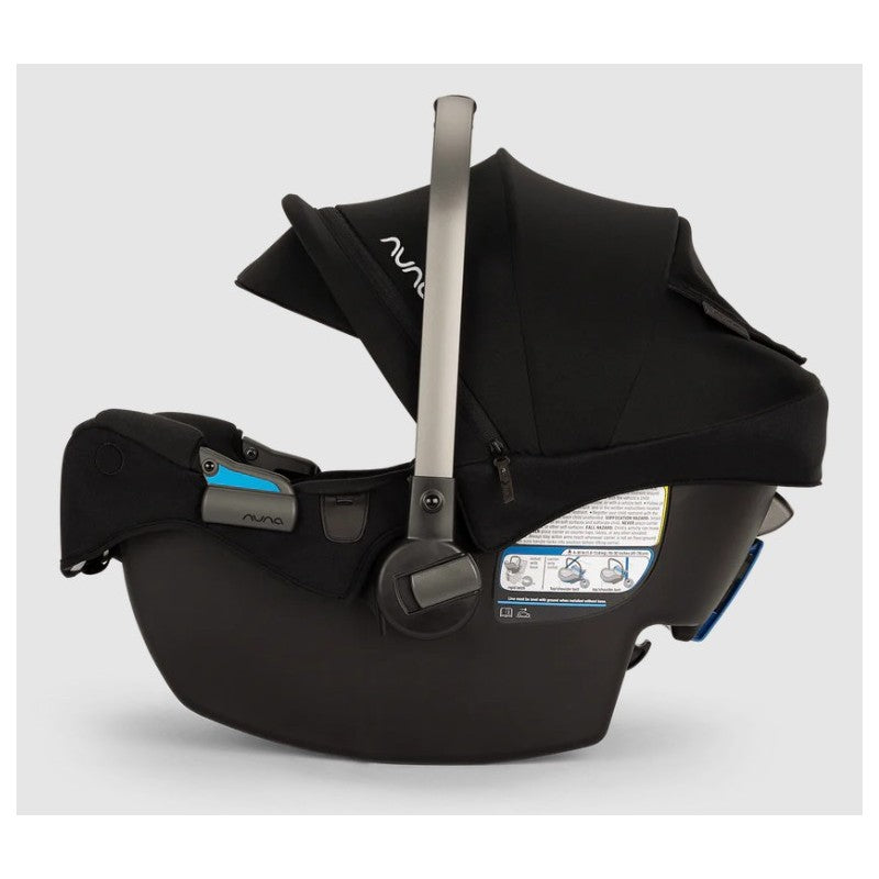 Nuna Pipa Rx Infant Car Seat with Base, Caviar/Chocolate Image 4