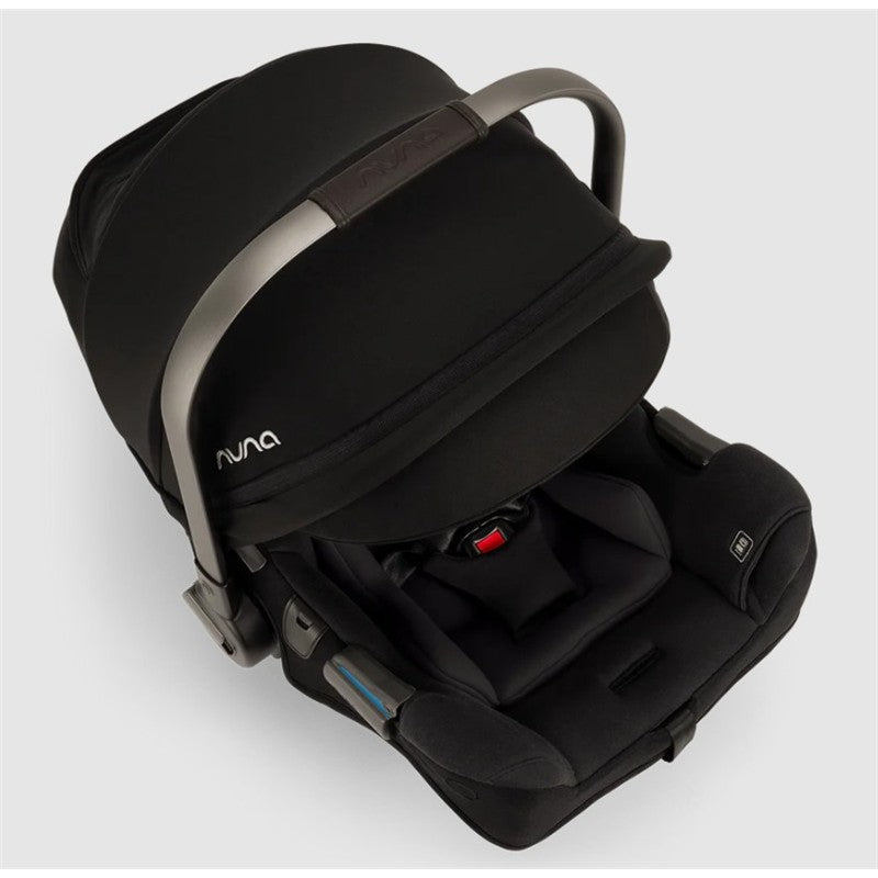 Nuna Pipa Rx Infant Car Seat with Base, Caviar/Chocolate Image 6