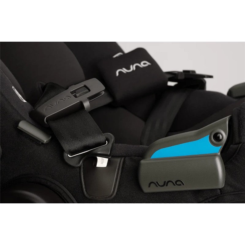 Nuna Pipa Rx Infant Car Seat with Base, Caviar/Chocolate Image 8