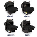 Nuna - Pipa Series Winter Footmuff Caviar Image 6
