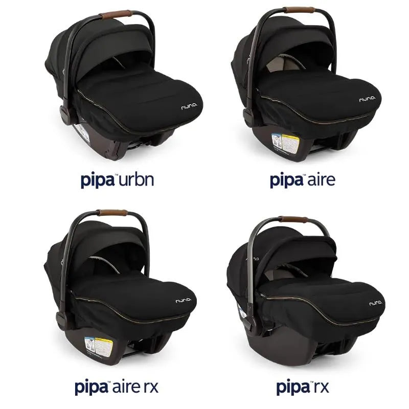 Nuna - Pipa Series Winter Footmuff Caviar Image 6
