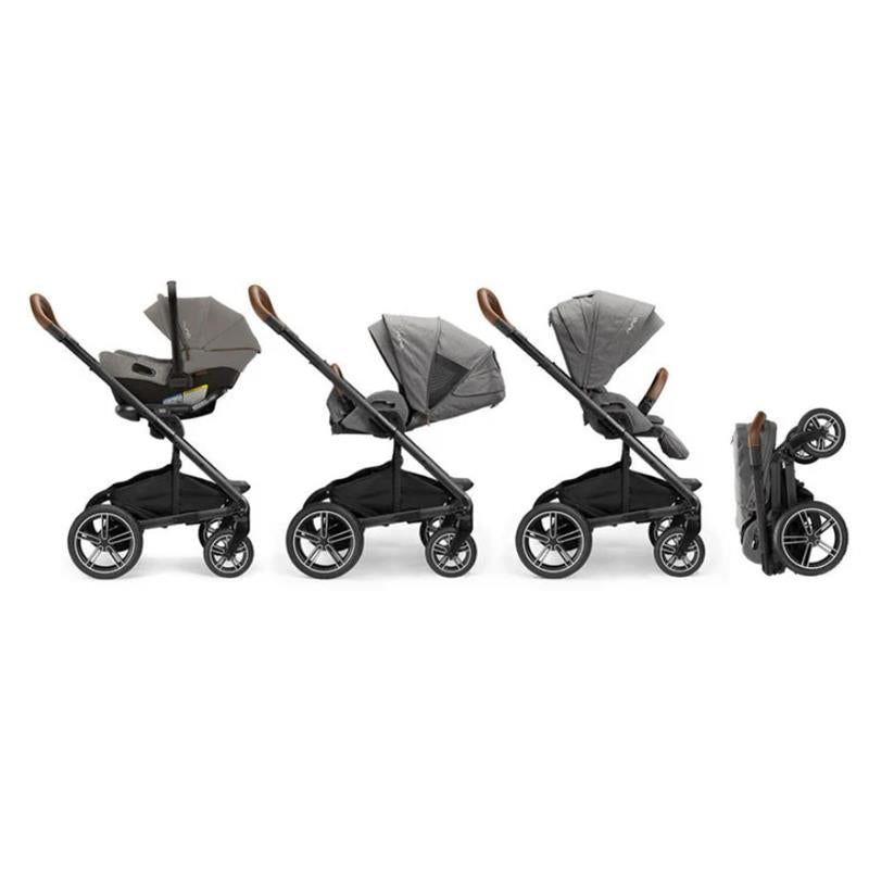 Nuna PIPA URBN & MIXX Next Travel System, Granite