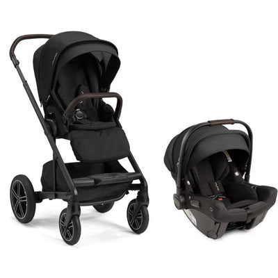 Nuna Pipa Urbn + Mixx™ Next Travel System, Caviar/Chocolate